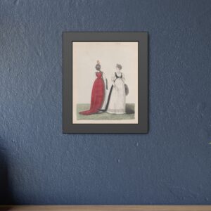 Gallery of Fashion Illustrations - 8"x10" Framed Prints