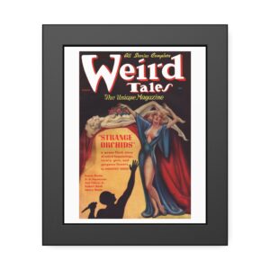Weird Tales - March 1937 - 8"x10" Framed Print